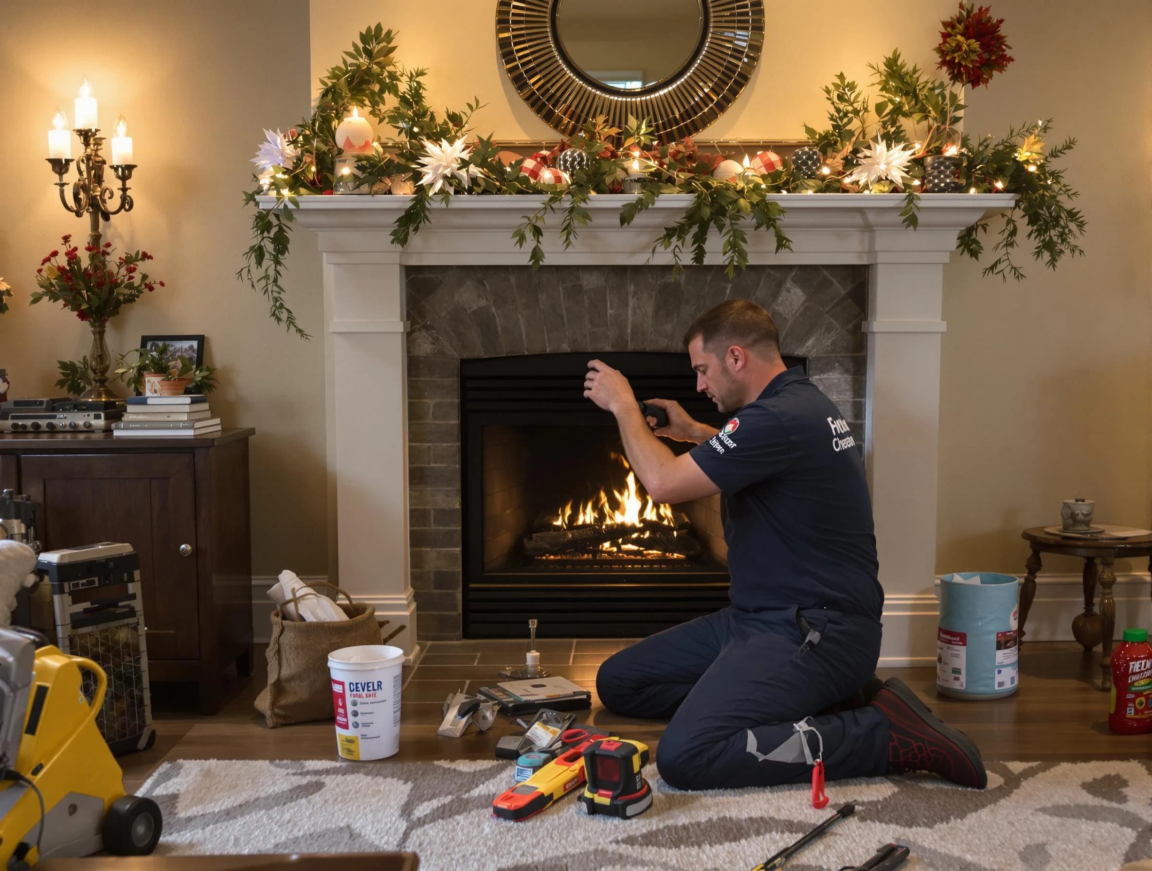 Buford Chimney Sweep offering fireplace maintenance services in Buford, GA