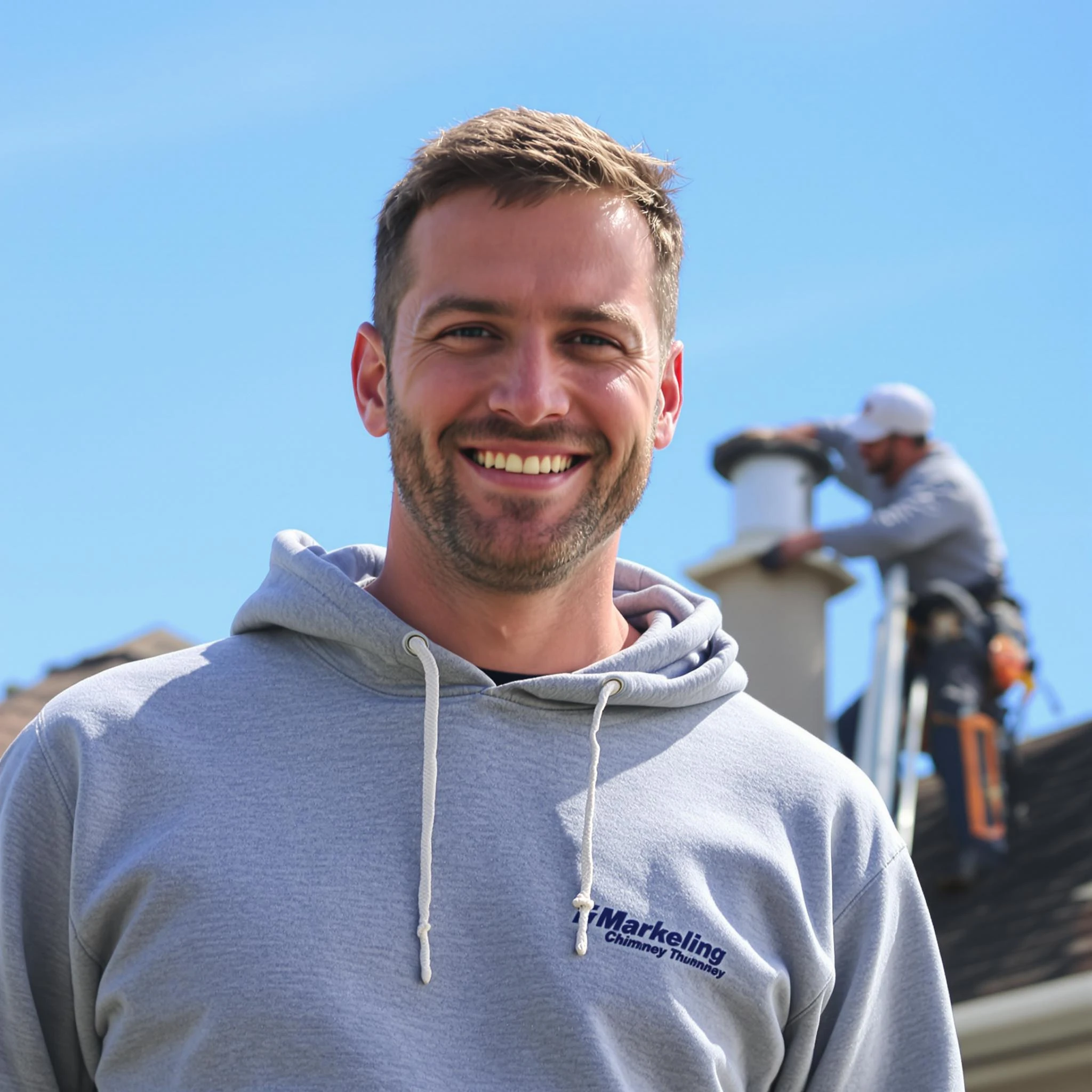 The Buford Chimney Sweep team.