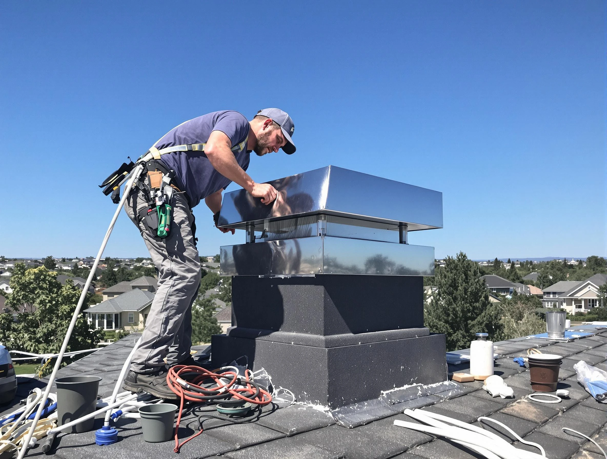 Chimney Cap Services service in Buford, GA